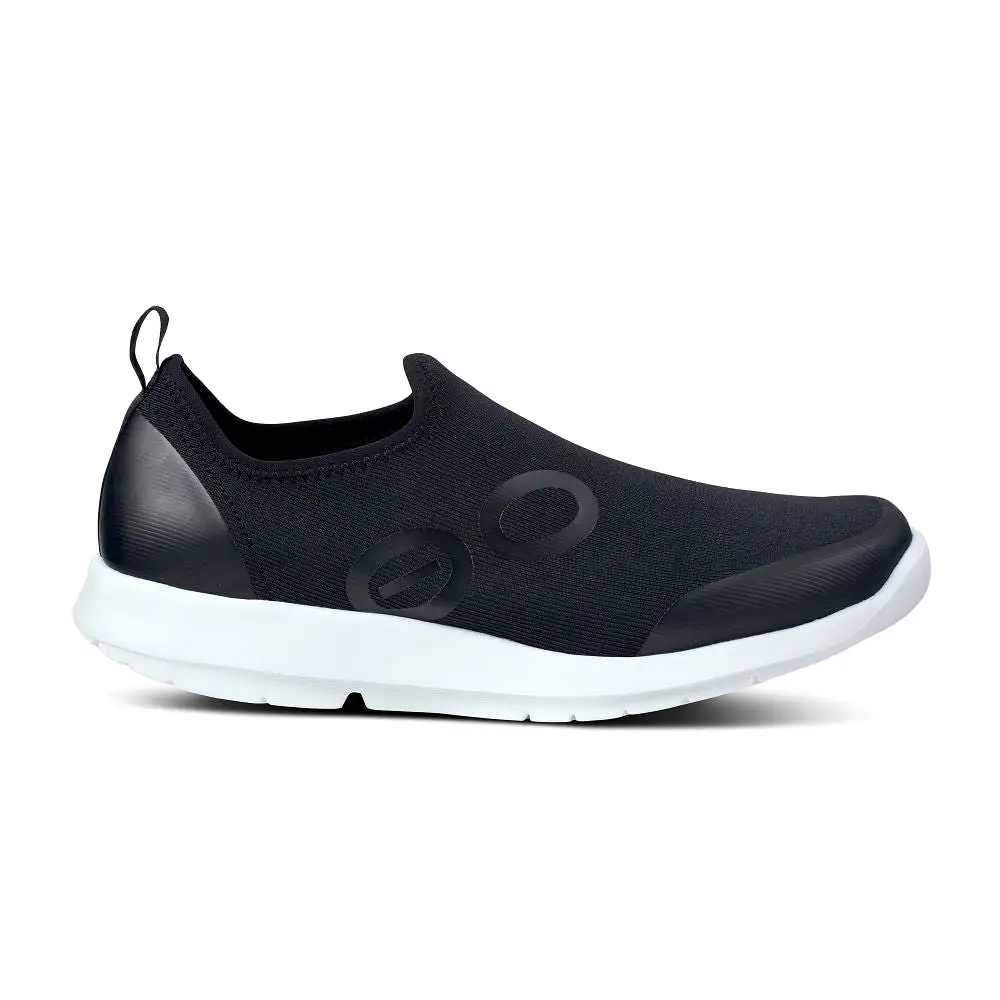 'OOFOS' Women's OOmg Sport Low Shoe - White / Black