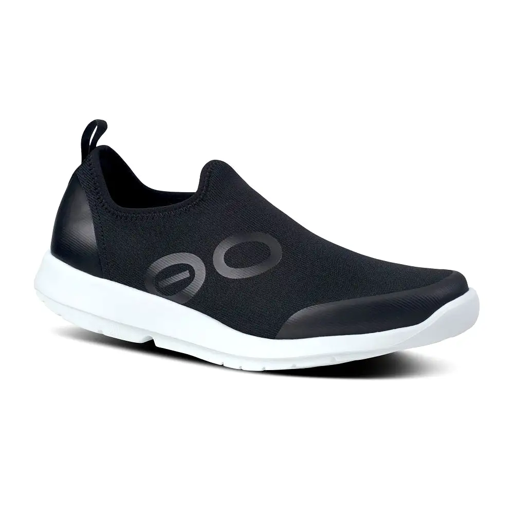 'OOFOS' Women's OOmg Sport Low Shoe - White / Black