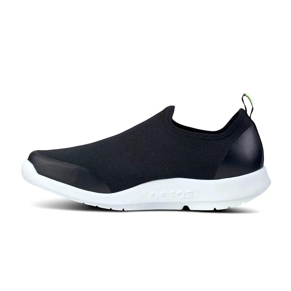 'OOFOS' Women's OOmg Sport Low Shoe - White / Black