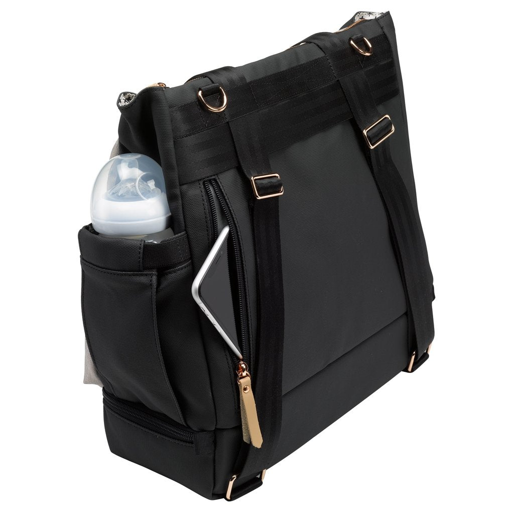 Petunia Pickle Bottom Pivot Backpack - Sand/Black