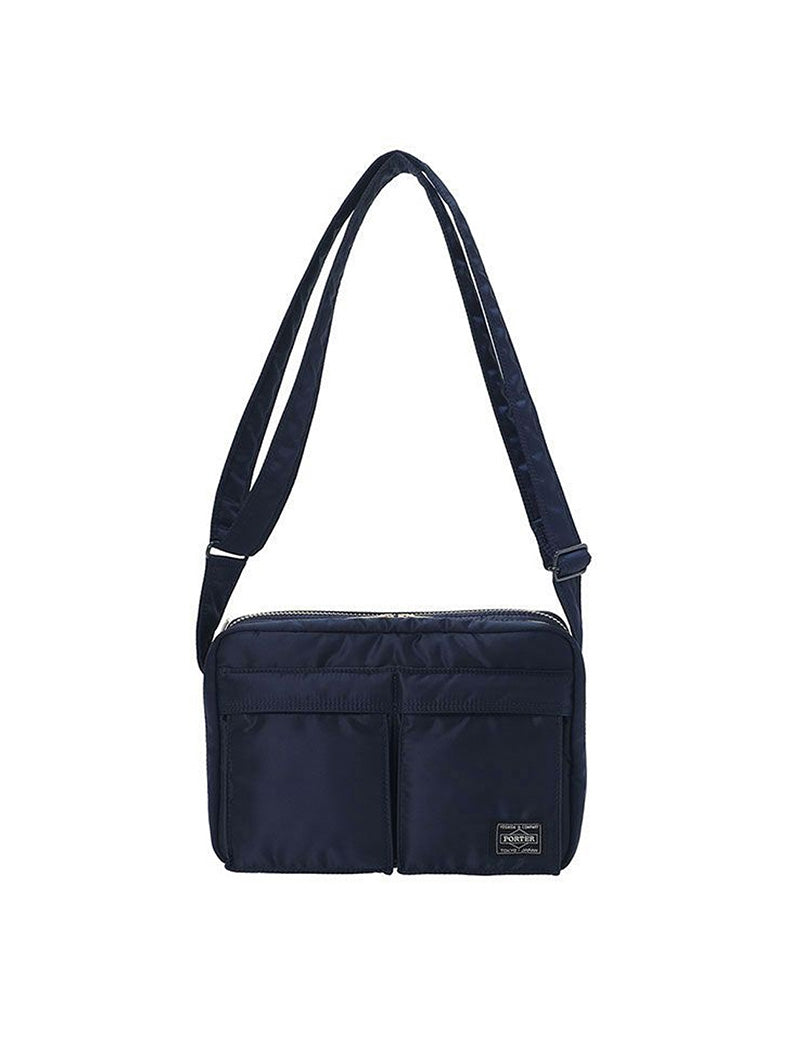 Porter-Yoshida and Co Tanker L Shoulder Bag Iron Blue