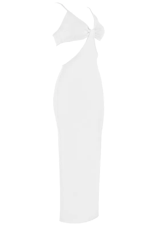 Sari White Maxi Dress