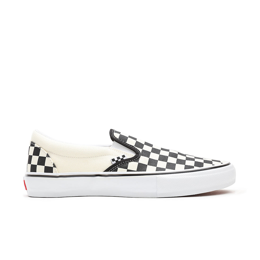 SKATE SLIP-ON CHECKERBOARD BLACK