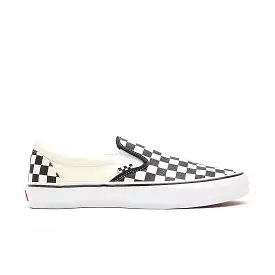 SKATE SLIP-ON CHECKERBOARD BLACK