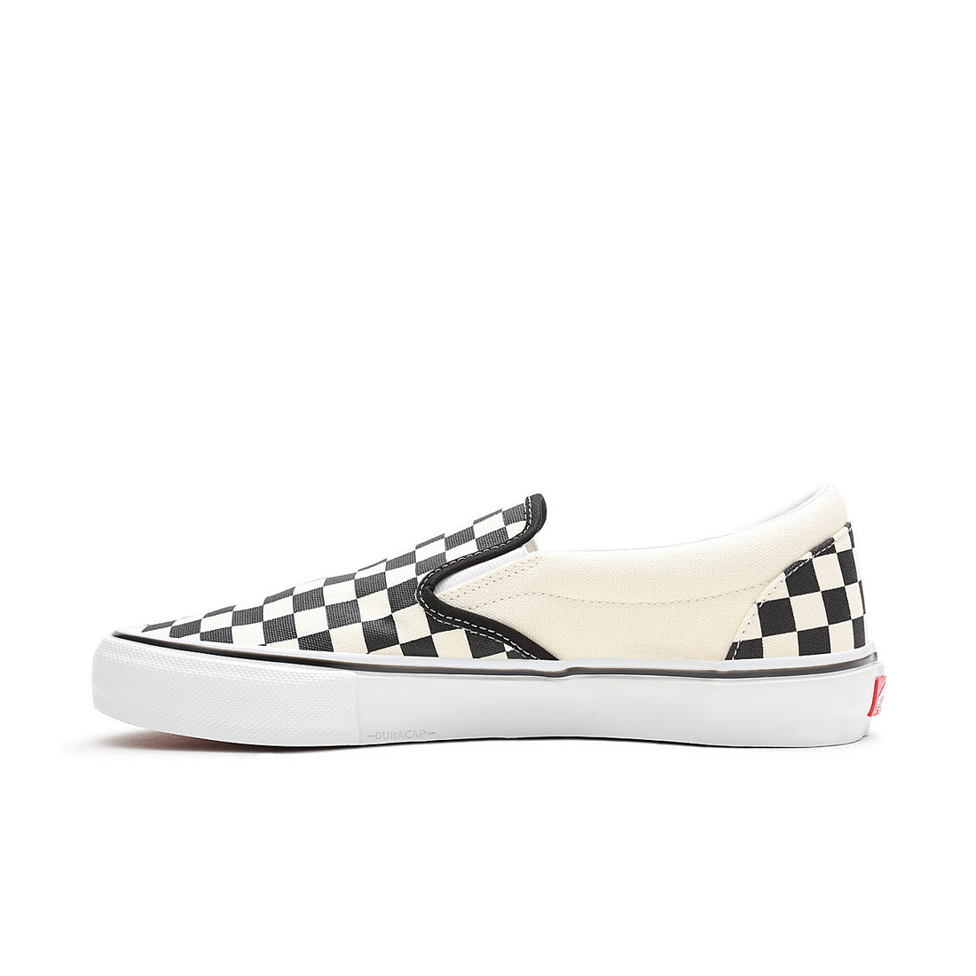 SKATE SLIP-ON CHECKERBOARD BLACK