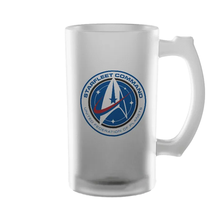 Star Trek: Discovery Starfleet Command 16oz Frosted Beer Stein