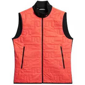 Stefano LX Mid Padded Hybrid Gilet Hot Coral - W23