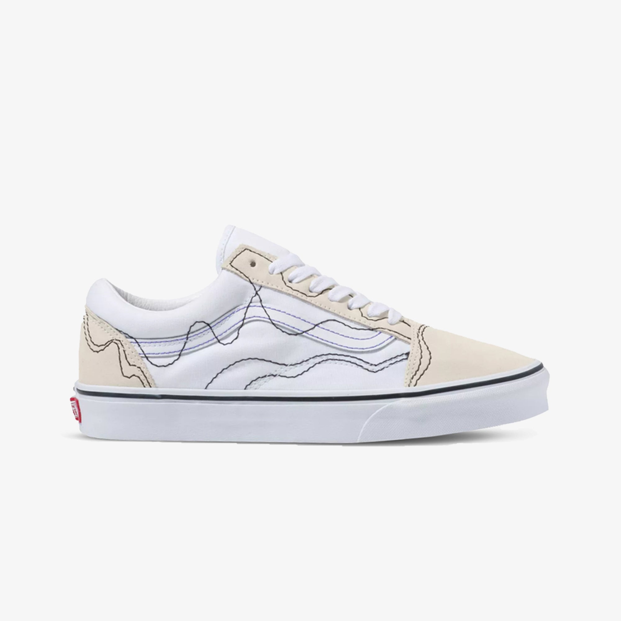 STITCH WARP OLD SKOOL 'TRUE WHITE/BLACK'