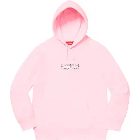 Supreme Bandana Box Logo Hooded Sweatshirt (Pink)