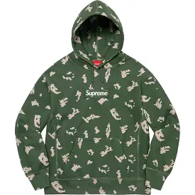 Supreme Box Logo Hooded Sweatshirt (Olive Camo)