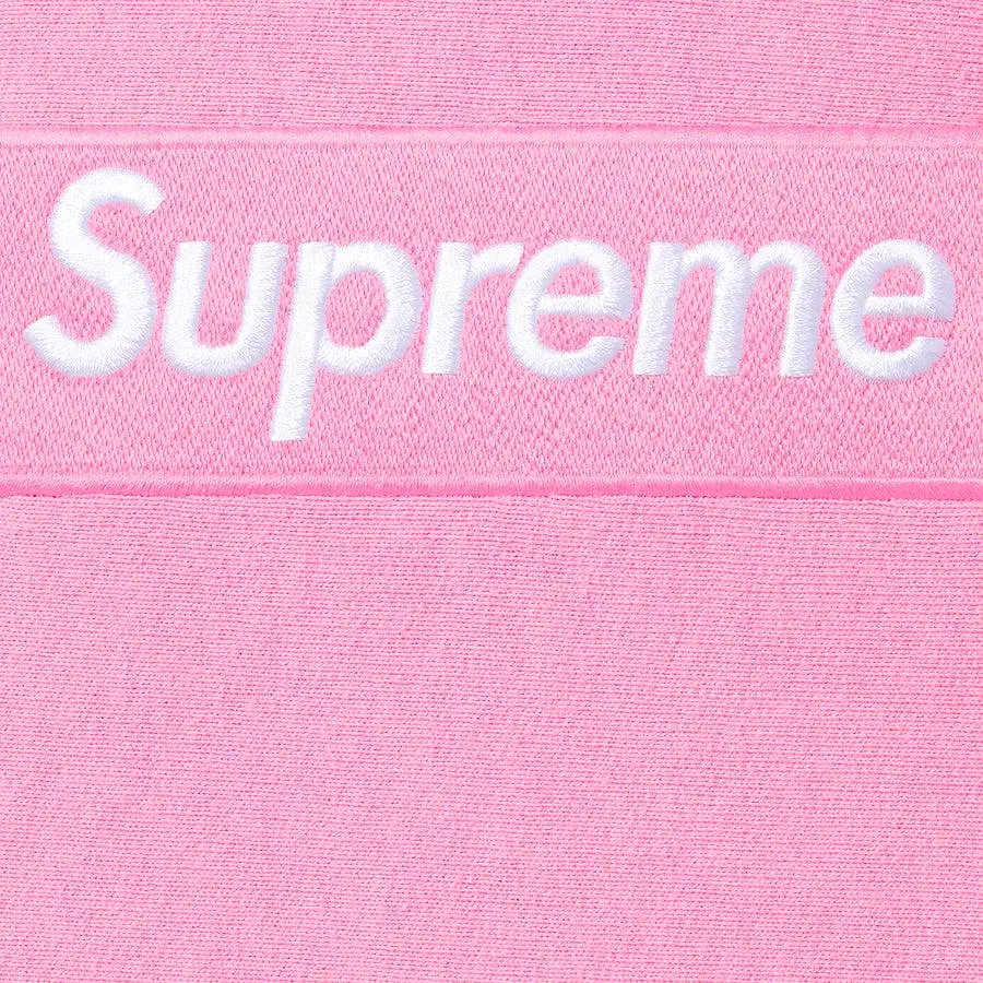 Supreme Box Logo Hooded Sweatshirt (Pink)