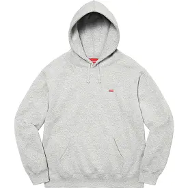 Supreme Enamel Small Box Hooded Sweatshirt (Grey)