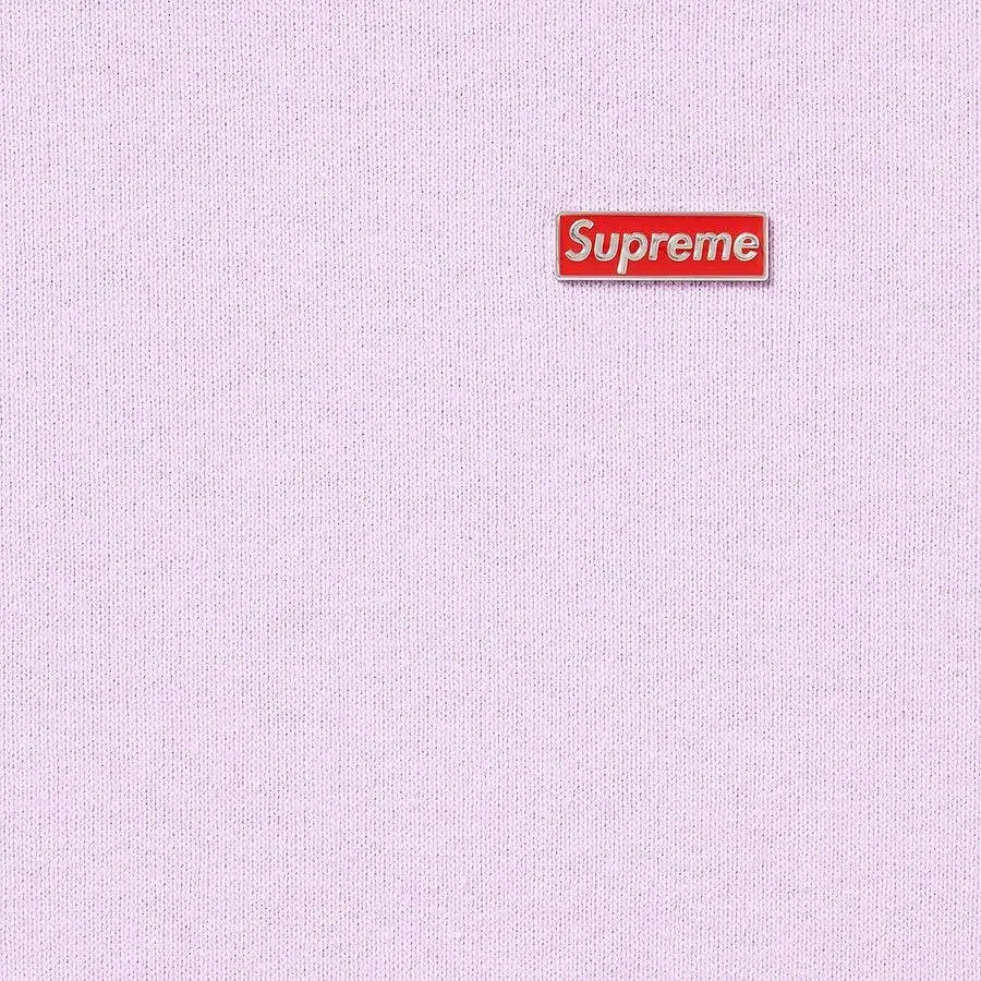 Supreme Enamel Small Box Hooded Sweatshirt (Lilac)