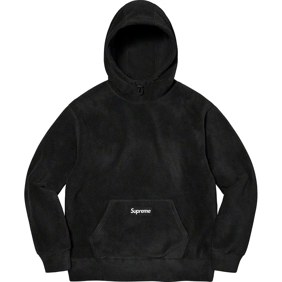 Supreme Polartec Hooded Sweatshirt (Black)