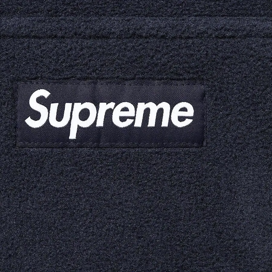 Supreme Polartec Hooded Sweatshirt (Navy)