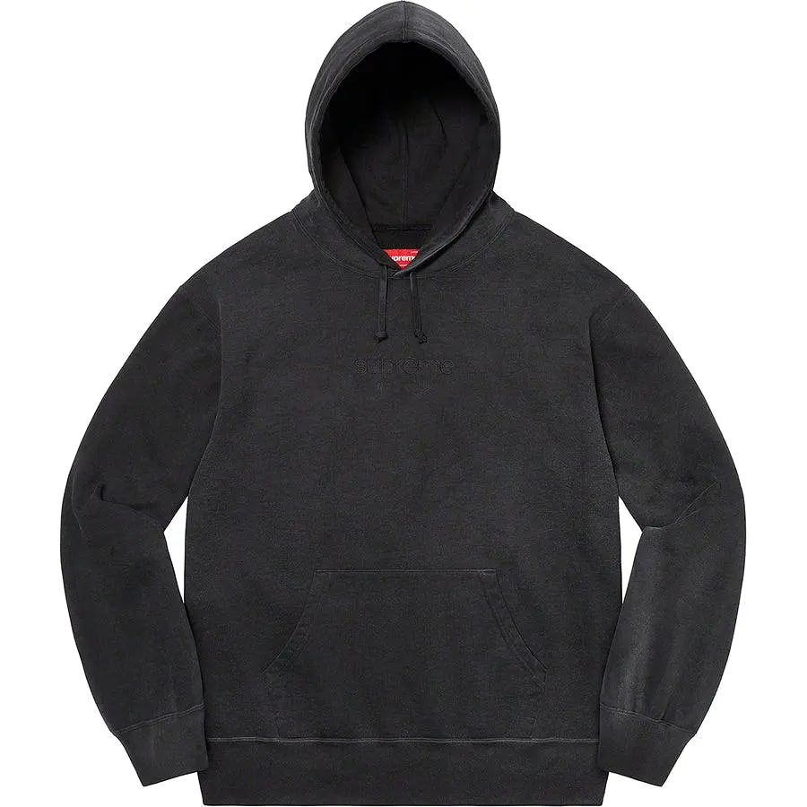 Supreme Spray Hooded Sweatshirt (Black)