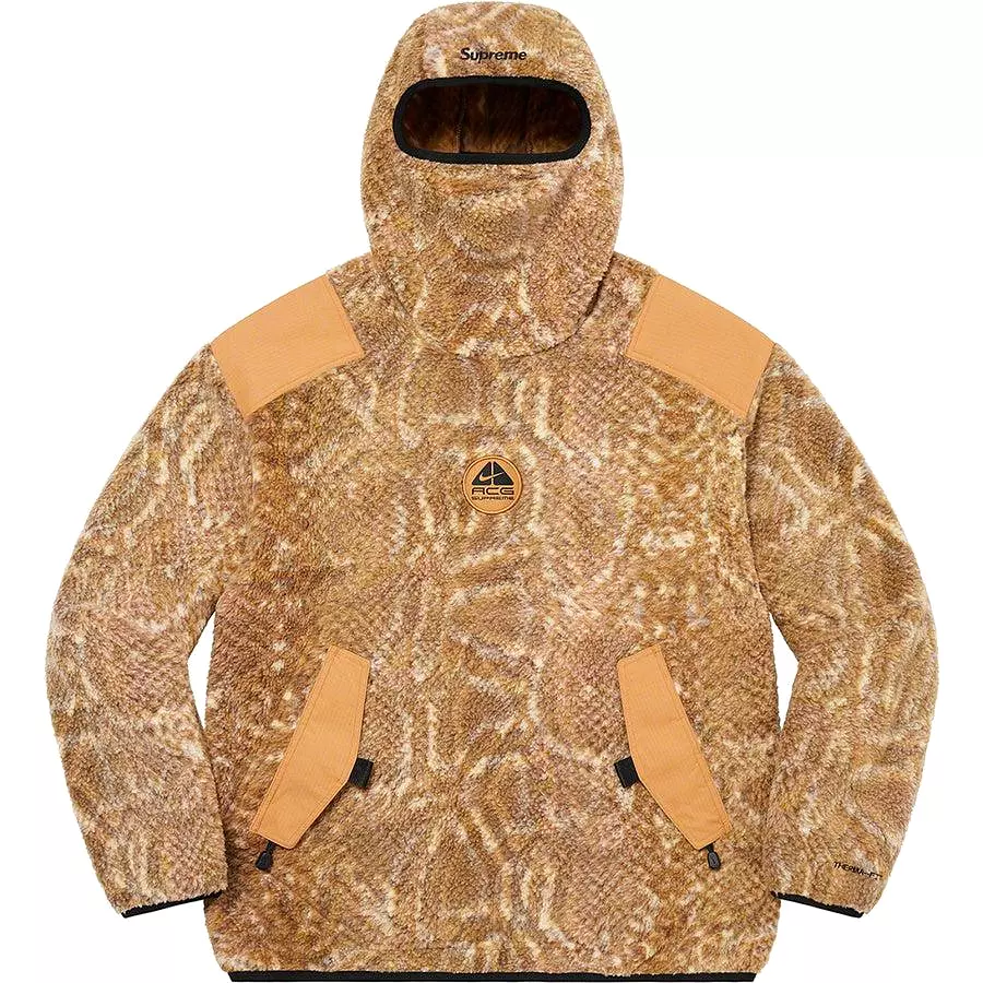 Supreme/Nike ACG Fleece Pullover (Gold Snakeskin)