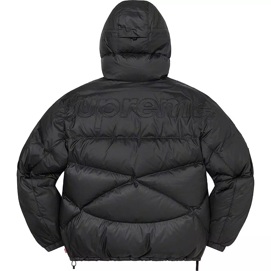 Supreme/The North Face 800-Fill Half Zip Hooded Pullover (Black)