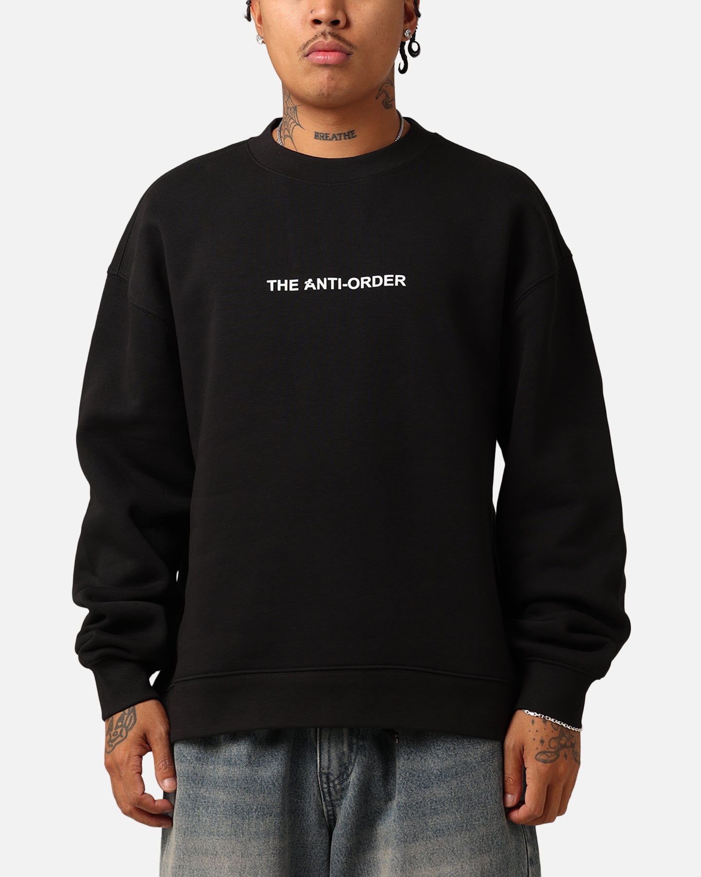 The Anti Order Endless Egress Crewneck Black