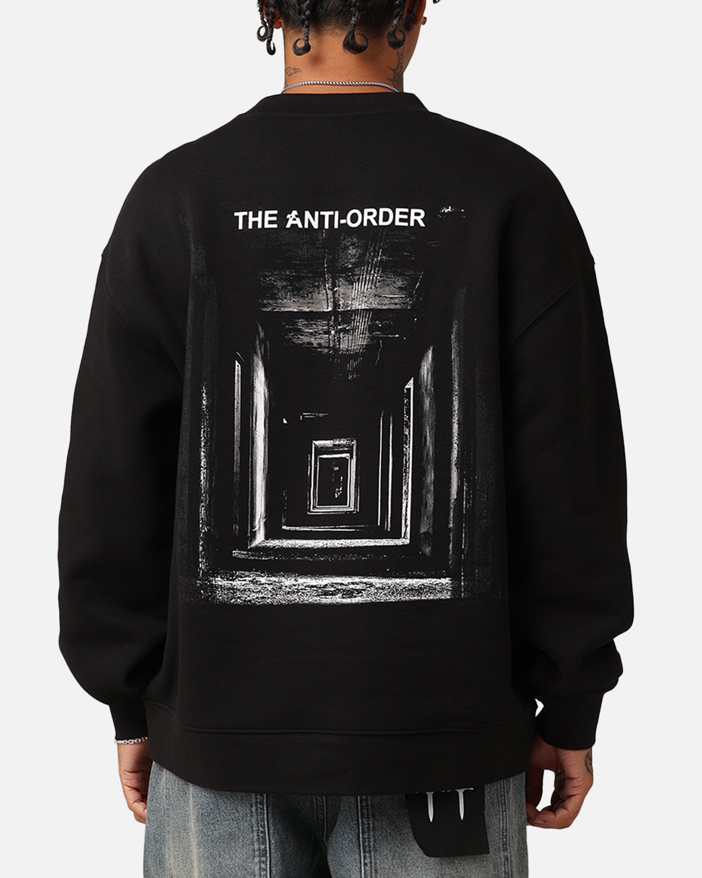 The Anti Order Endless Egress Crewneck Black