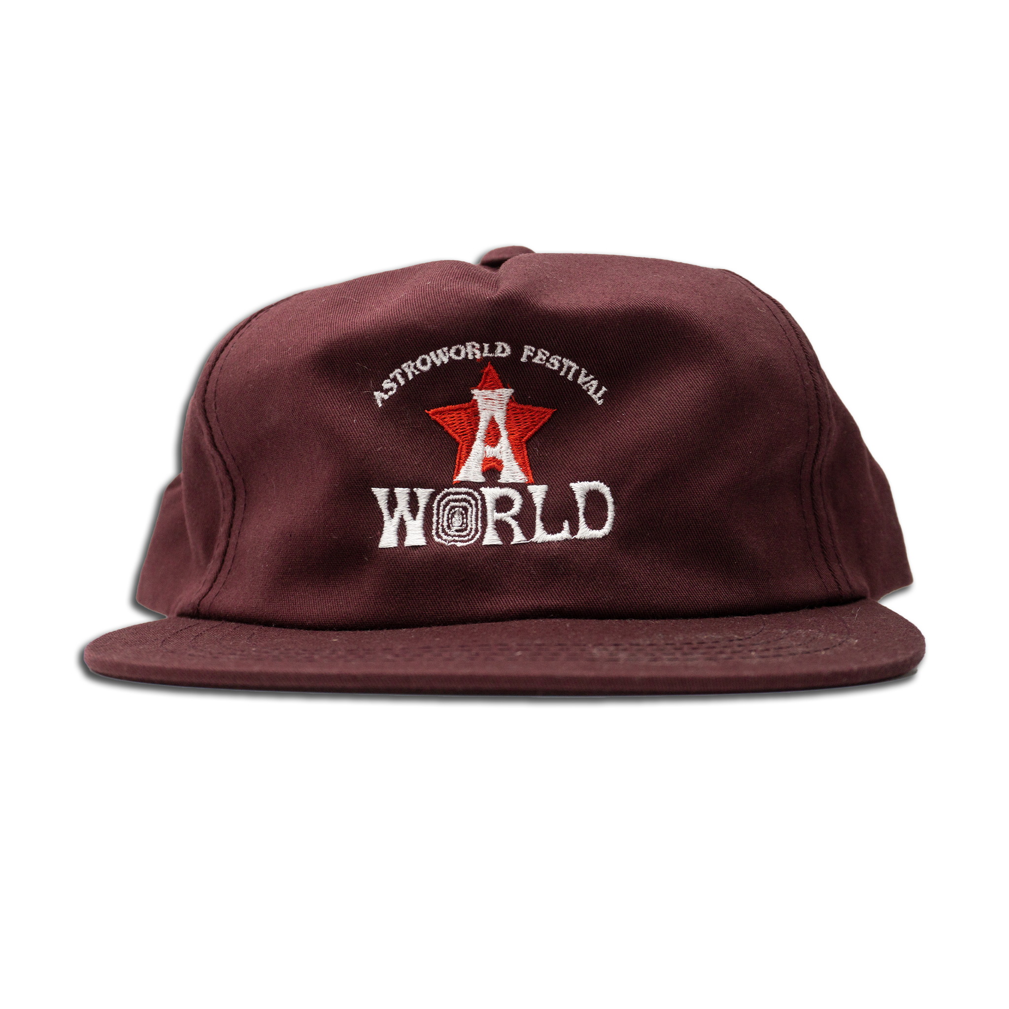 Travis Scott Astroworld Festival Hat II Burgandy