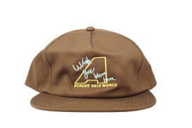 Travis Scott Live In Europe Hat Brown