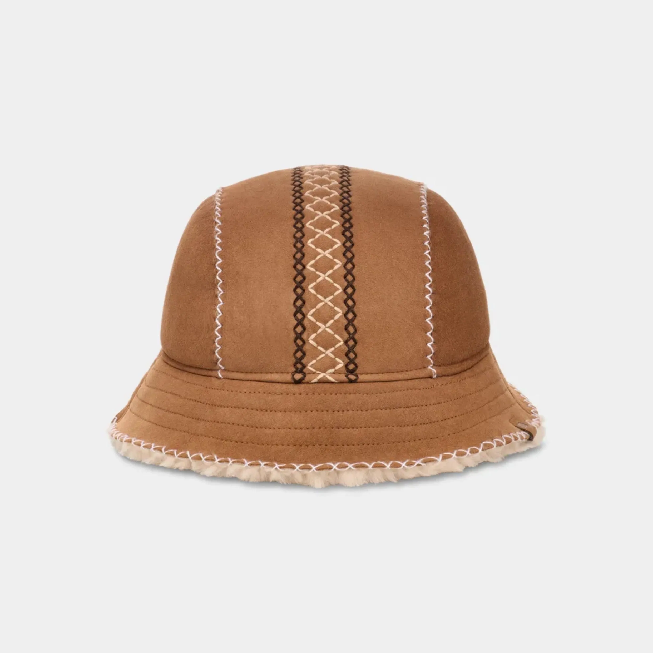 UGG Atherson Embroidered Hat in Chestnut 0908