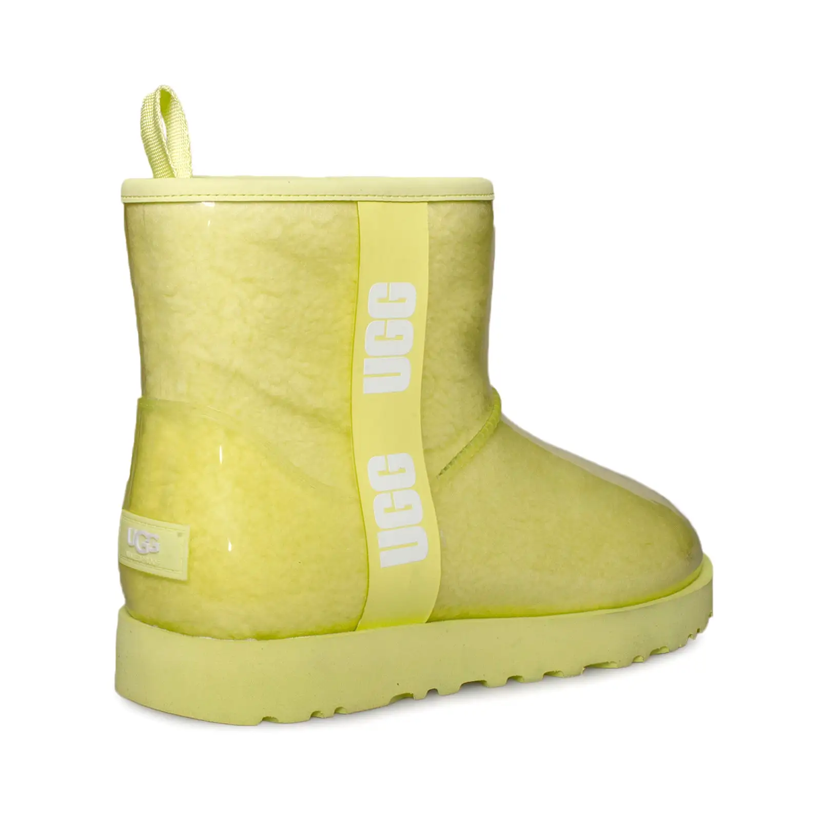 UGG Classic Clear Mini Key Lime Boots - Women's