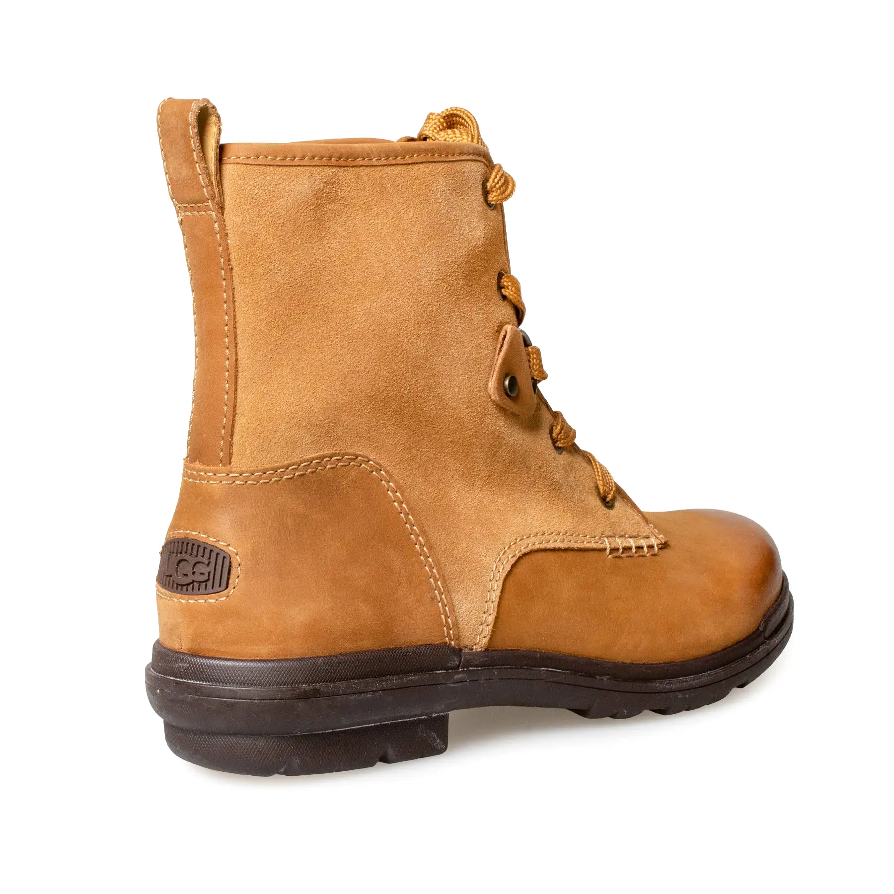 UGG Hapsburg Chestnut Leather Boots - Women's