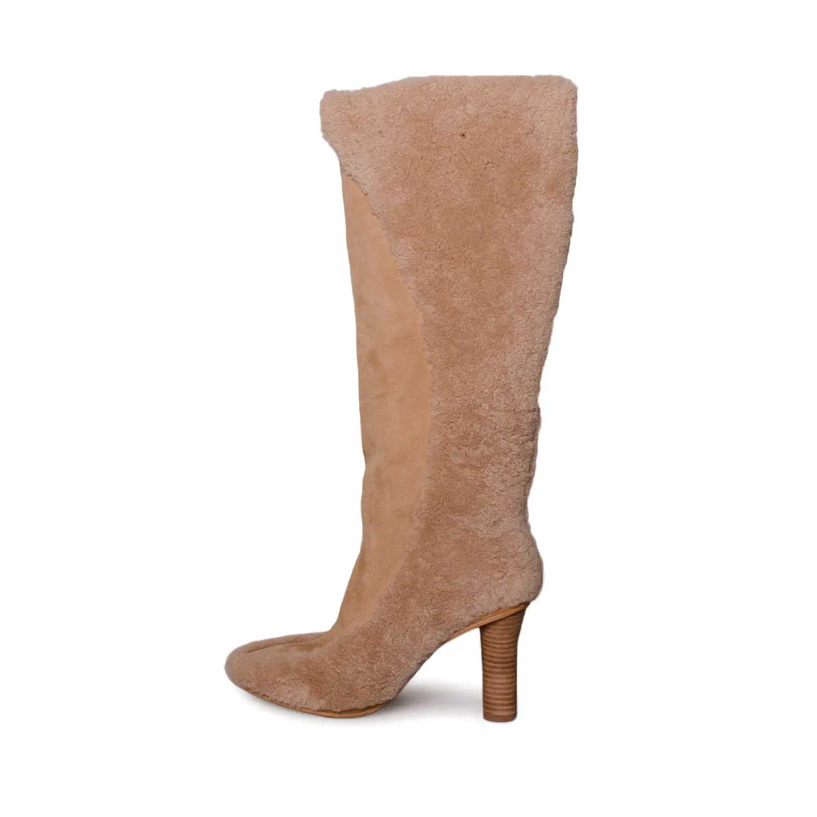 UGG X Tschabalala Self Cozy Heel Chestnut Boots - Women's