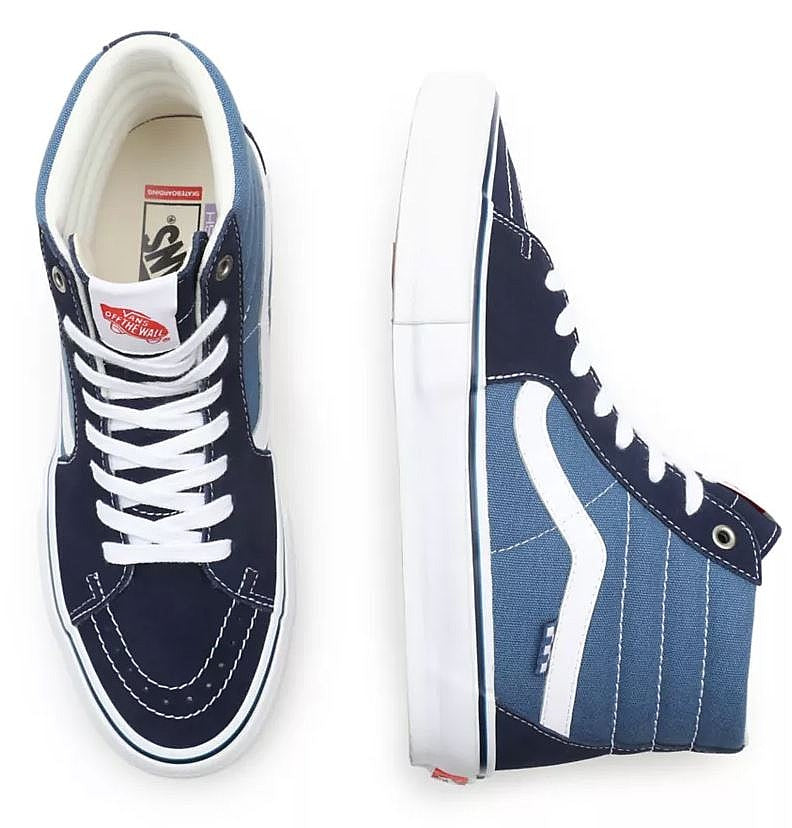 Vans Skate Sk8 High Navy/White