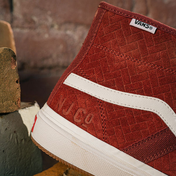 Vans x NJ Crockett High Pro Brick/White