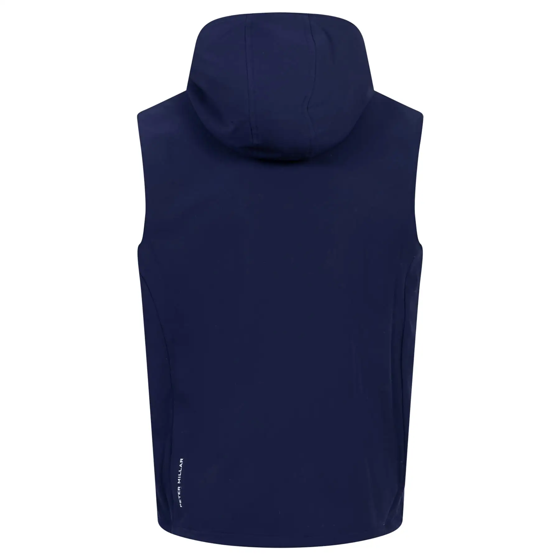 Via Classic Fit Full Zip Gilet Navy - SS24