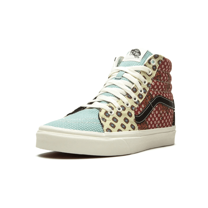 [VN0A4BV61IO] UA SK8-Hi Tiger Patchwork Unisex Sneakers