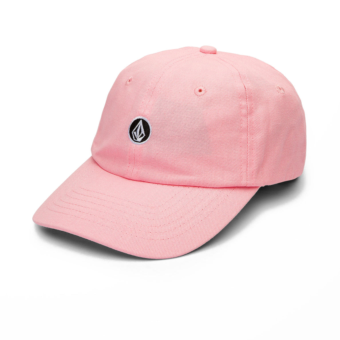 W CIRCLE STONE DAD HAT LIGHT PEONY