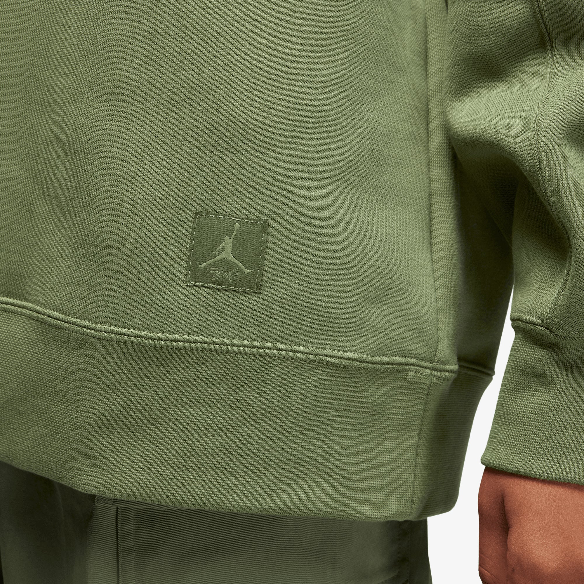 WMN'S FLIGHT FLEECE 'SKY J LT OLIVE'