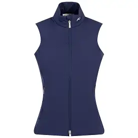 Womens Raditation Full Zip Regular Fit Gilet Atlanta Blue - 2024