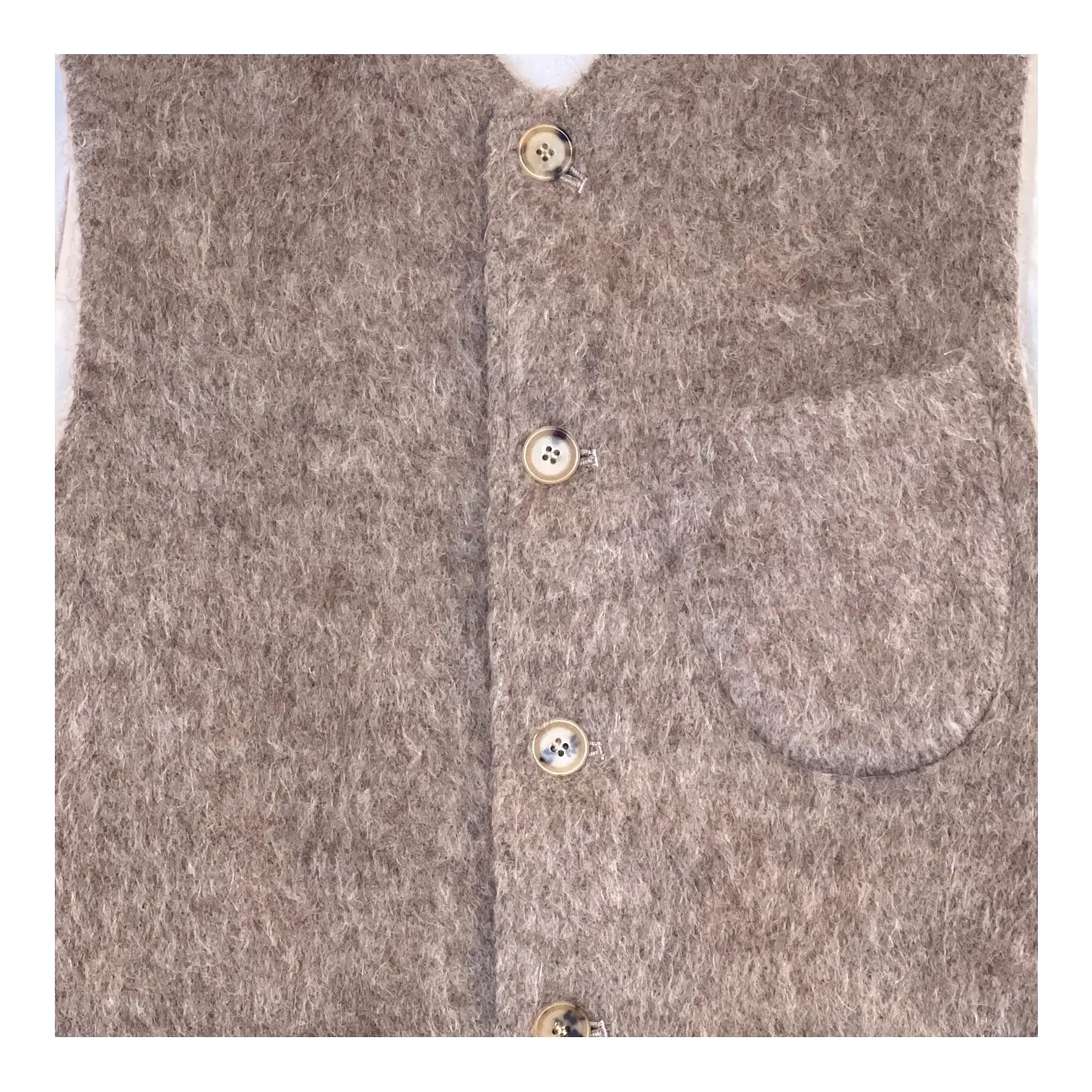 Workhouse County Gilet mohair